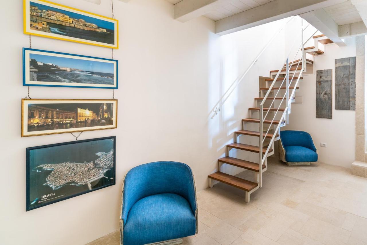 Blue Levante Vista Mare Con Terrazza Syracuse Bagian luar foto